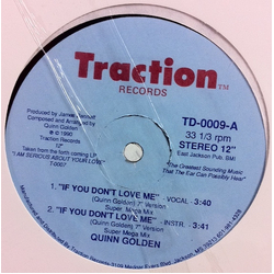 Quinn Golden If You Don't Love Me Vinyl 12" USED