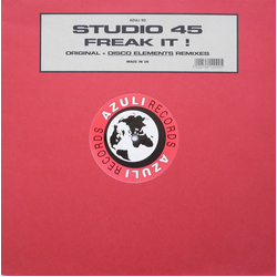 Studio 45 Freak It ! (Original + Disco Elements Remixes) Vinyl 12" USED
