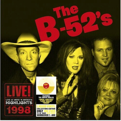 The B-52's Live At Rock 'N Rockets - Highlights Vinyl LP USED
