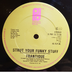 Frantique Strut Your Funky Stuff Vinyl 12" USED