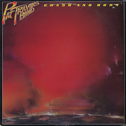 Pat Travers Band Crash And Burn Vinyl LP USED