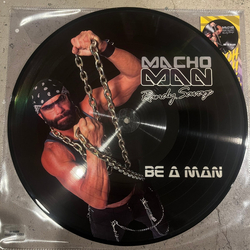 Macho Man Randy Savage Be A Man Vinyl LP USED