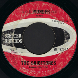 The Chieftones I Wonder / Don't Dare Vinyl 7" USED