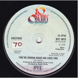 The Exciters You're Gonna Make Me Love You Vinyl 7" USED