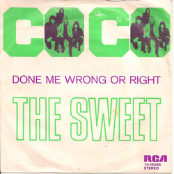 The Sweet Co-Co Vinyl 7" USED