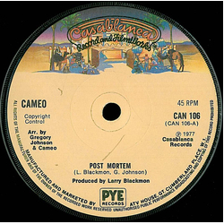 Cameo Post Mortem Vinyl 7" USED