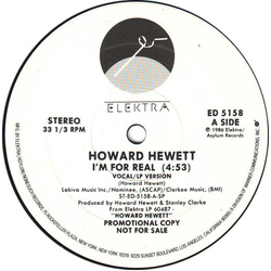 Howard Hewett I'm For Real Vinyl 12" USED