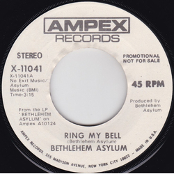 Bethlehem Asylum Ring My Bell Vinyl 7" USED