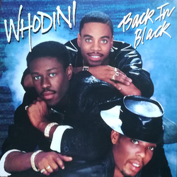 Whodini Back In Black Vinyl LP USED