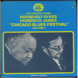 Roosevelt Sykes / Homesick James Chicago Blues Festival Volume 1 Vinyl LP USED