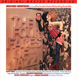 Bernard Herrmann / The London Festival Recording Ensemble The Four Faces Of Jazz Vinyl LP USED