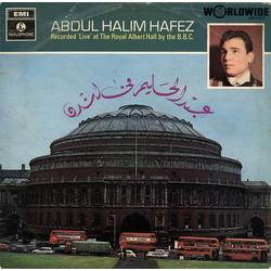 عبد الحليم حافظ عبد الحليم بلندن= Recorded Live At The Royal Albert Hall Vinyl LP USED
