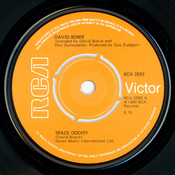 David Bowie Space Oddity Vinyl 7" USED