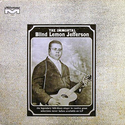 Blind Lemon Jefferson The Immortal Blind Lemon Jefferson Vinyl LP USED
