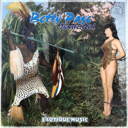 Various Betty Page: Jungle Girl - Exotique Music Vinyl LP USED