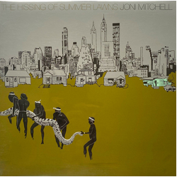 Joni Mitchell The Hissing Of Summer Lawns Vinyl LP USED