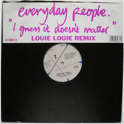 Everyday People (5) I Guess It Doesn't Matter (Louie Louie Remix) USED VINYL 12INCH