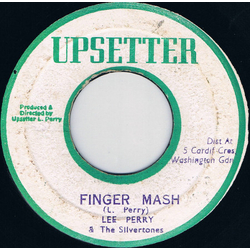 Lee Scratch Perry / The Silvertones Finger Mash / Dub The Music Vinyl 7" USED