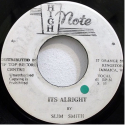 Slim Smith The Time Has Come / It's Alright Vinyl 7" USED