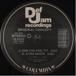 Original Concept Can You Feel It? / Knowledge Me Vinyl 12" USED