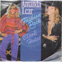 Amanda Lear Fashion Pack (Studio 54) / Black Holes Vinyl 7" USED