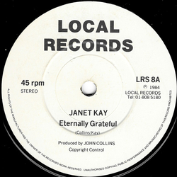 Janet Kay Eternally Grateful Vinyl 7" USED
