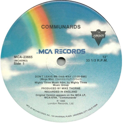 The Communards Don't Leave Me This Way Vinyl 12" USED