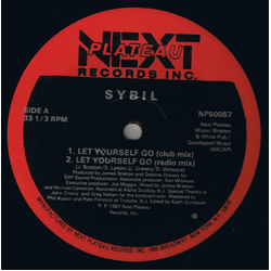 Sybil Let Yourself Go Vinyl 12" USED