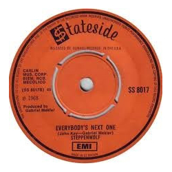 Steppenwolf Born To Be Wild / Everybody's Next One Vinyl 7" USED