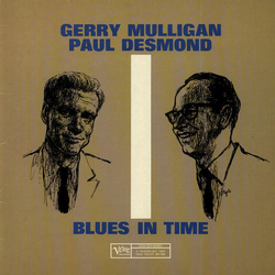 Gerry Mulligan / Paul Desmond Blues In Time Vinyl LP USED