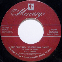 Rusty Draper The Shifting, Whispering Sands Vinyl 7" USED