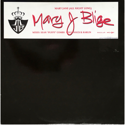 Mary J. Blige Mary Jane (All Night Long) Vinyl 12" USED