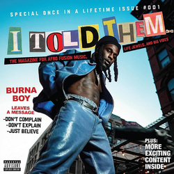 Burna Boy I Told Them... Vinyl LP USED
