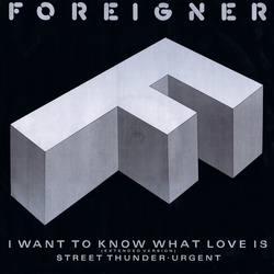 Foreigner I Want To Know What Love Is (Extended Version) Vinyl 12" USED