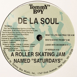 De La Soul A Roller Skating Jam Named "Saturdays" Vinyl 12" USED