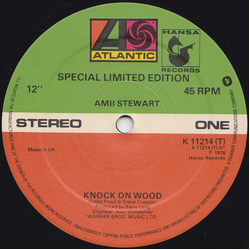 Amii Stewart Knock On Wood Vinyl 12" USED