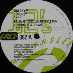 Galaxy P / Brian & Tony Gold / Capleton Money / Living In A Dream Vinyl 12" USED