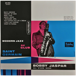 Bobby Jaspar Modern Jazz Au Club Saint Germain Vinyl LP USED