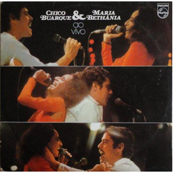 Chico Buarque / Maria Bethânia Chico Buarque & Maria Bethânia Ao Vivo Vinyl LP USED
