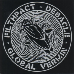 Filthpact / Debacle Global Vermin USED VINYL 7INCH 33 S RPM