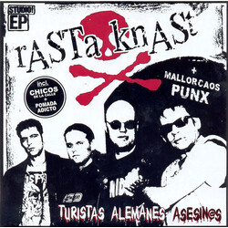 Rasta Knast / Mallorcaos Punx Turistas Alemanes Asesin@s USED VINYL 7INCH EP 33 S RPM