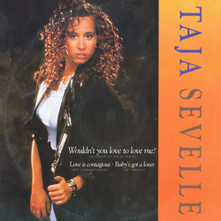 Taja Sevelle Wouldn't You Love To Love Me? Vinyl 12" USED