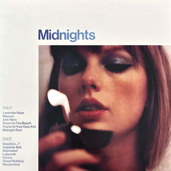 Taylor Swift Midnights Vinyl LP USED