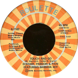 Ecstasy, Passion & Pain / Barbara Roy Touch And Go Vinyl 7" USED