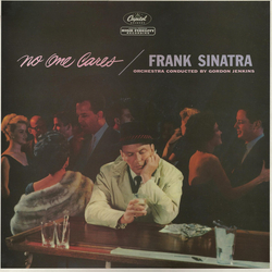 Frank Sinatra No One Cares Vinyl LP USED