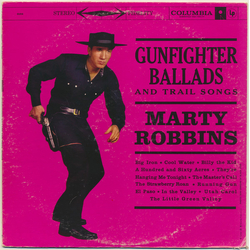 Marty Robbins Gunfighter Ballads And Trail Songs Vinyl LP USED