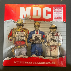 MDC (2) Multi Death Chicken Stains Vinyl LP USED