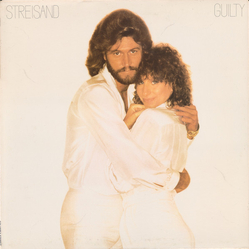 Barbra Streisand Guilty Vinyl LP USED