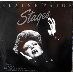 Elaine Paige Stages Vinyl LP USED