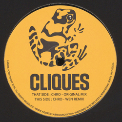 Cliques (2) Chro Vinyl 12" USED